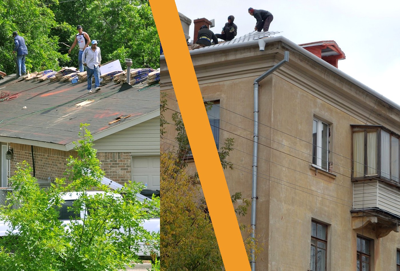 Chantier toiture et entretien